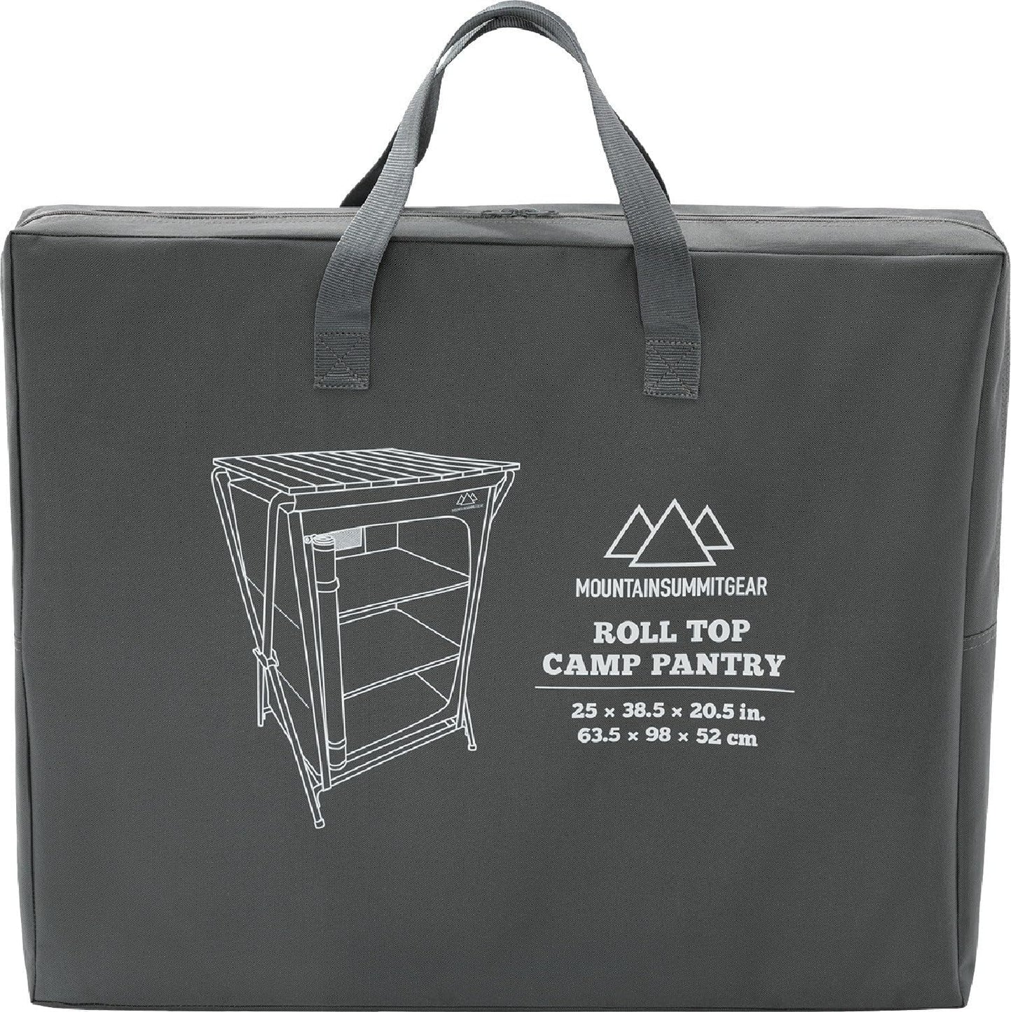 Caddis Sports Foldable Roll Top Camping Pantry and Table - Mountain Summit Gear
