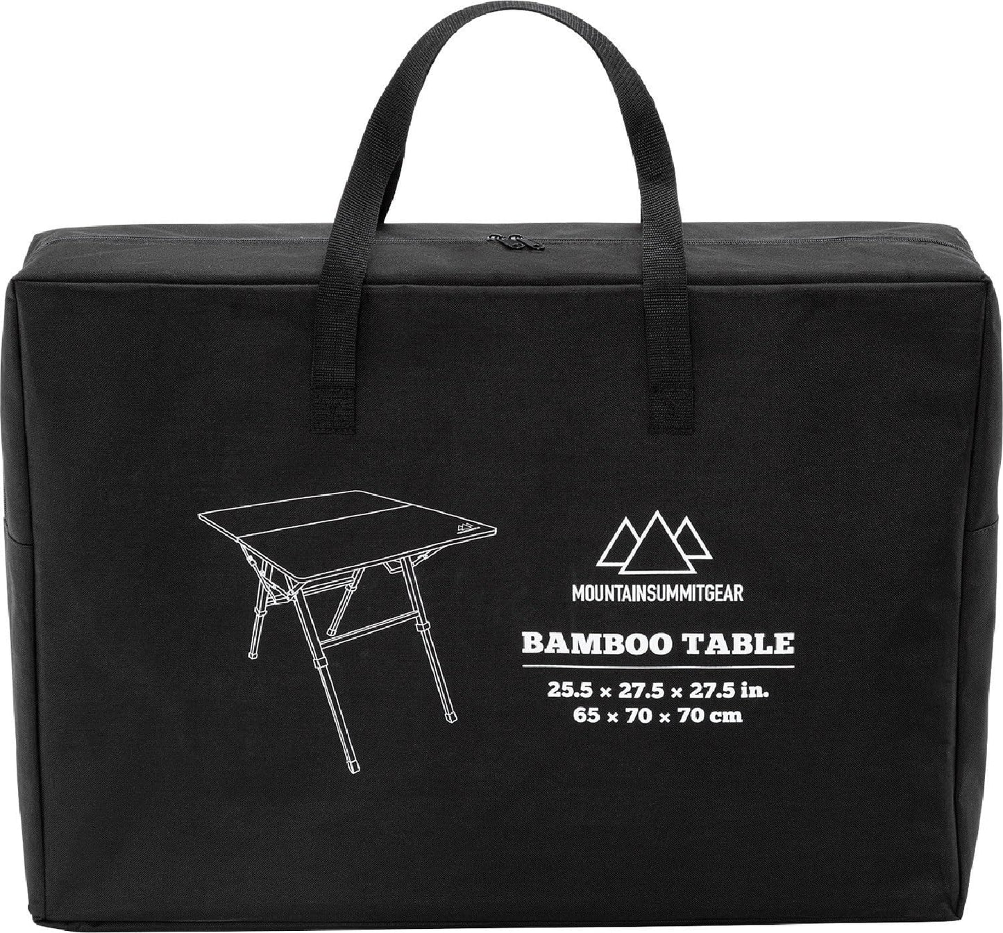 Caddis Sports Foldable Bamboo Camping Table - Mountain Summit Gear