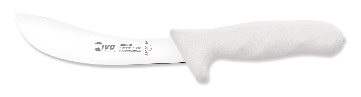 IVO® ErgoDuo 6.25" White Skinning Knife