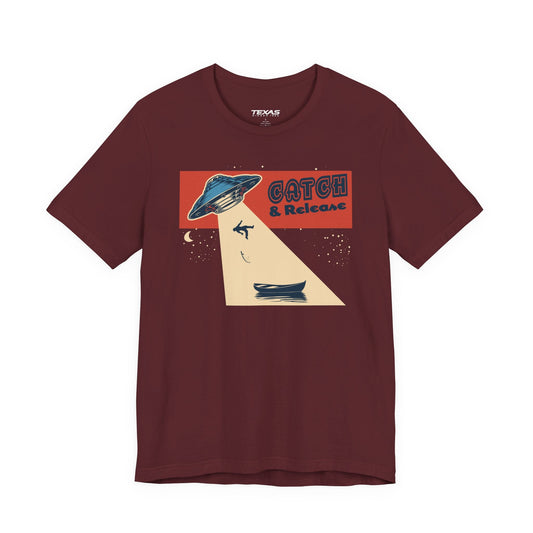 Texas Rigged Tees Catch & Release — Unisex Cotton Tee