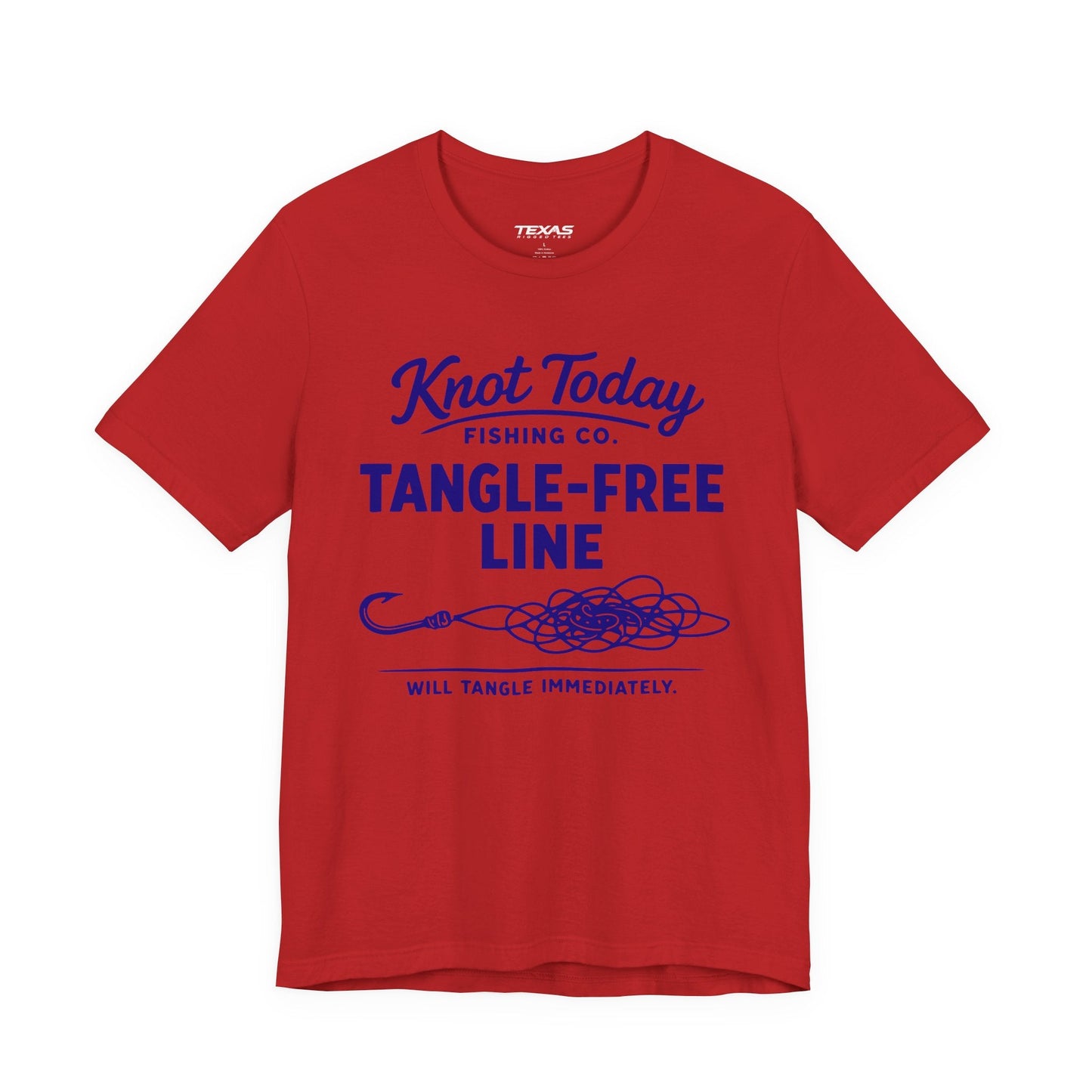 Texas Rigged Tees Knot Today Fishing Co. — Unisex Cotton Tee