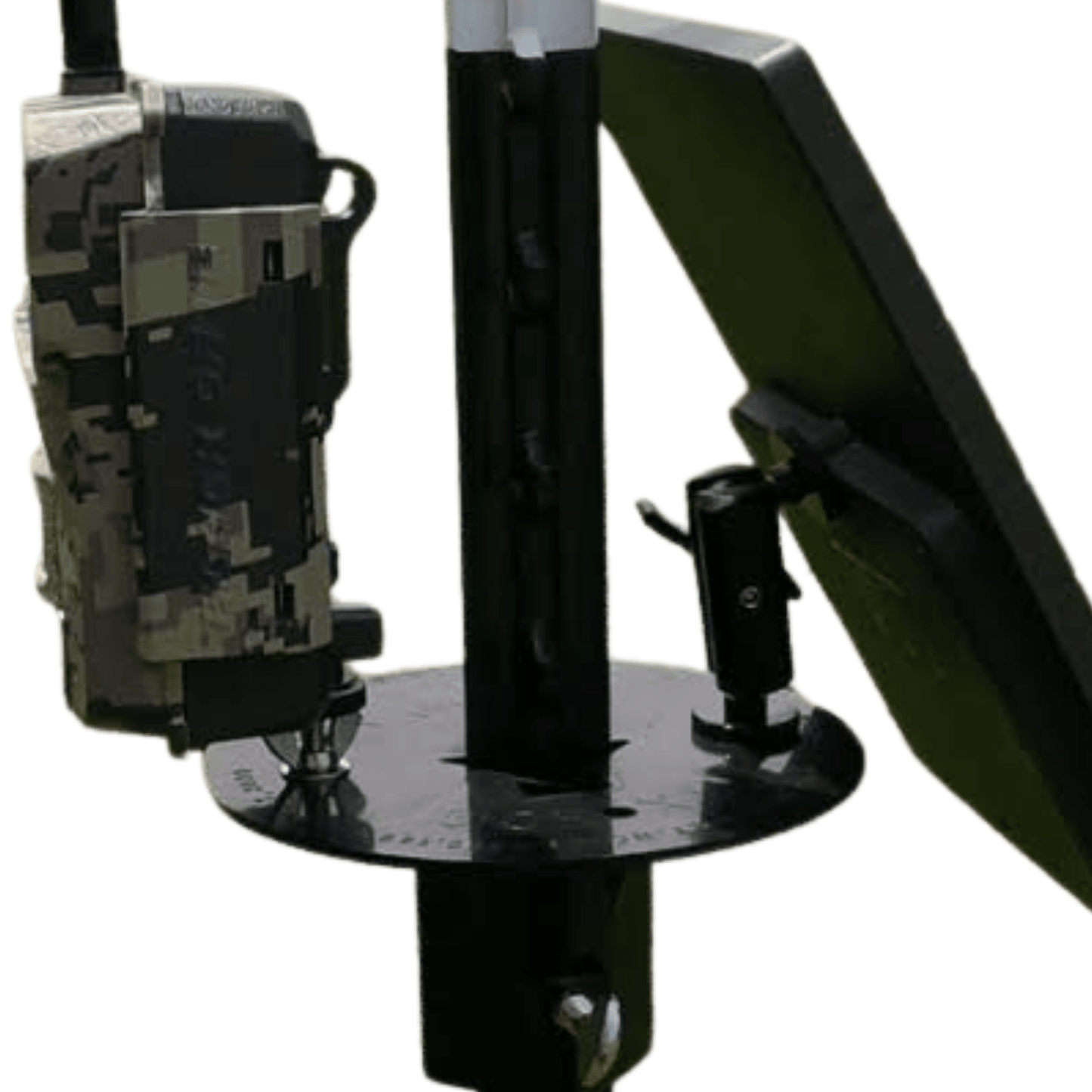 Shop Thermal Optics Patented T-Post Trail Camera & Solar Panel Mount — 1 Articulating Arm