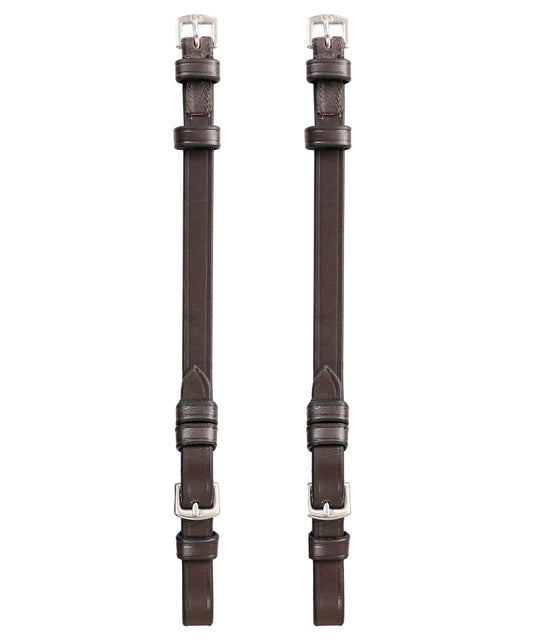 Bridles & Reins ExionPro Bridle Cheek Pieces With Buckle Fastening - Matching Stitching