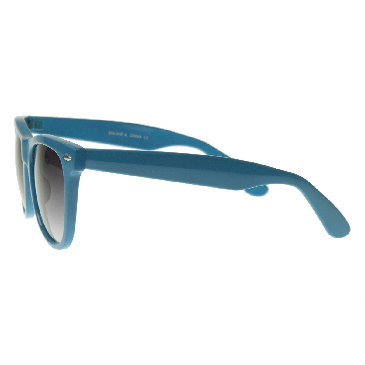 zeroUV - Classic Retro Large Colorful Horned Rim Sunglasses 2767