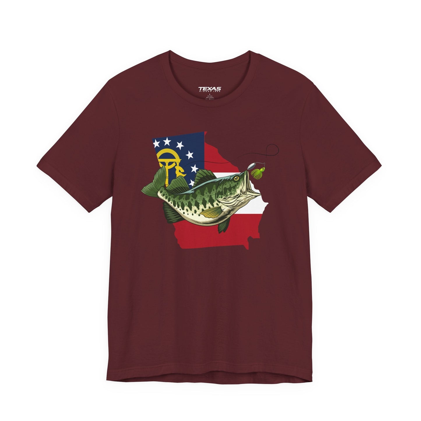 Texas Rigged Tees Sweet Georgia Bass — Unisex Cotton Tee