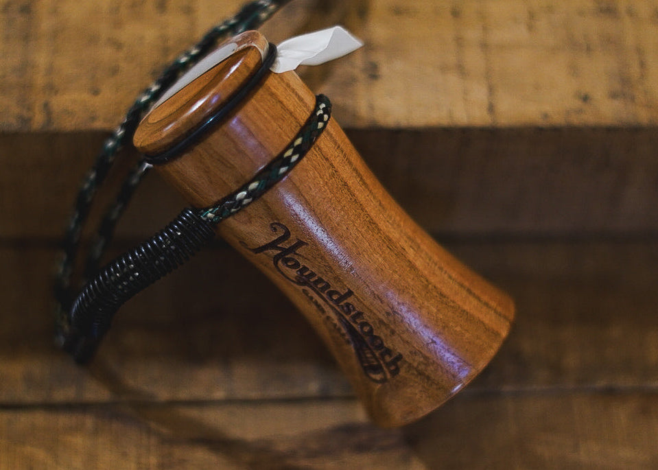 Houndstooth Custom Cherry Tube Call