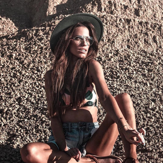 zeroUV Retro Full Metal Aviator Sunglasses With Clear Lenses Glasses 9591