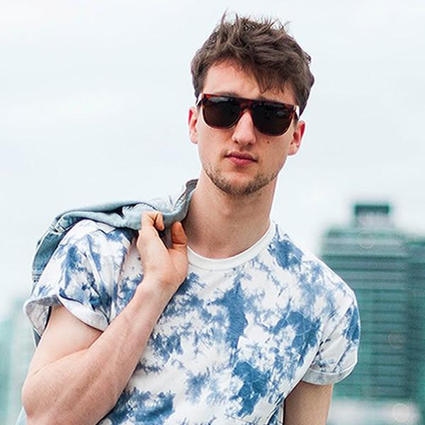 zeroUV - Hipster Super Flat Top Retro Horned Rim Sunglasses 8775