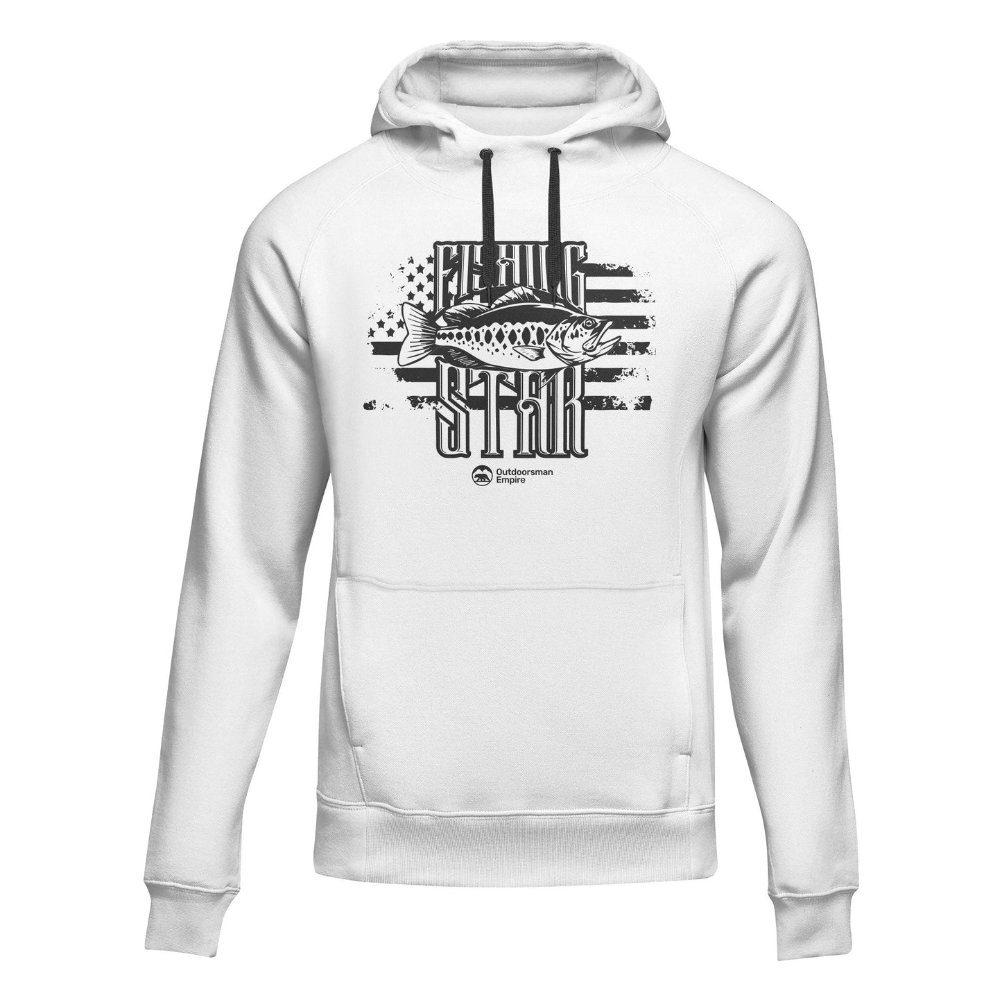 Outdoorzees Fishing Star Adult Hoodie
