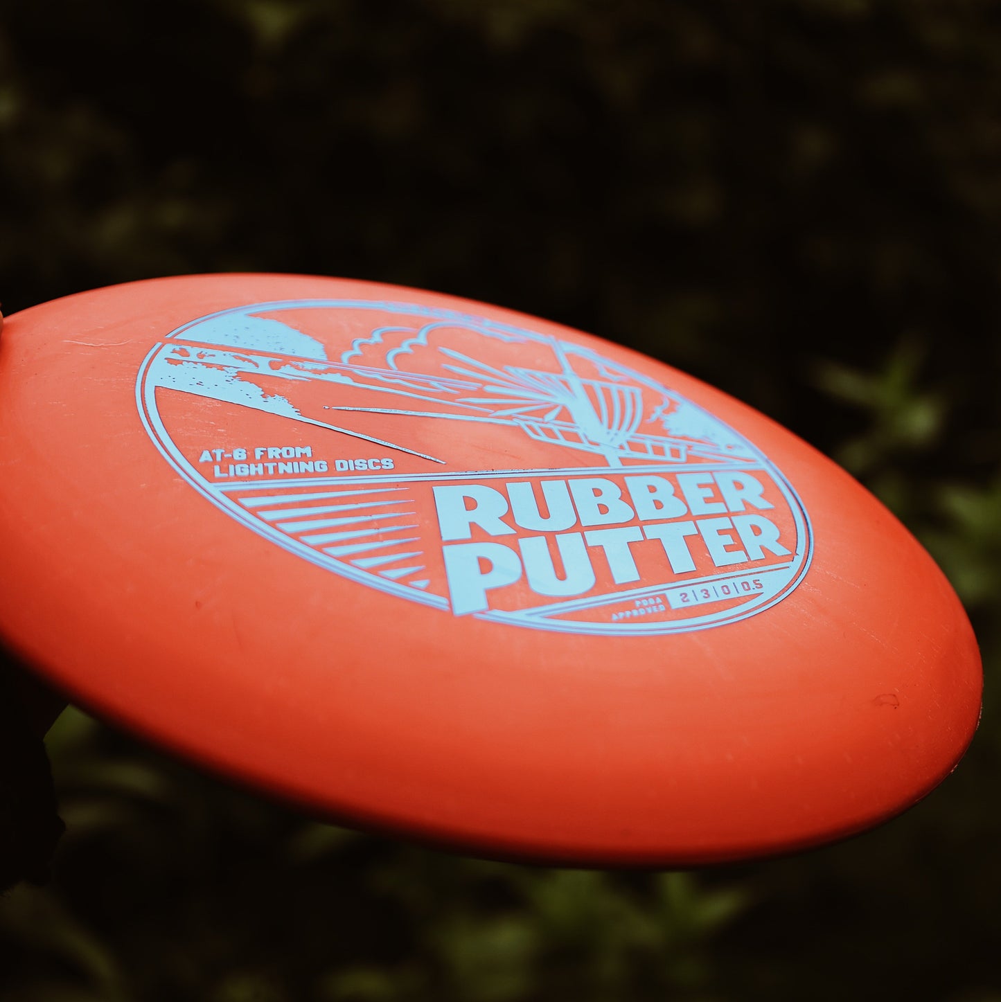 Gotta Go Gotta Throw Lightning Sure Grip Rubber Putter Golf Disc
