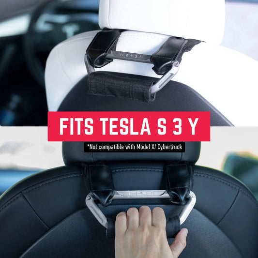 GPCA Back Grip PRO Headrest Handles for TESLA S/ 3/ Y