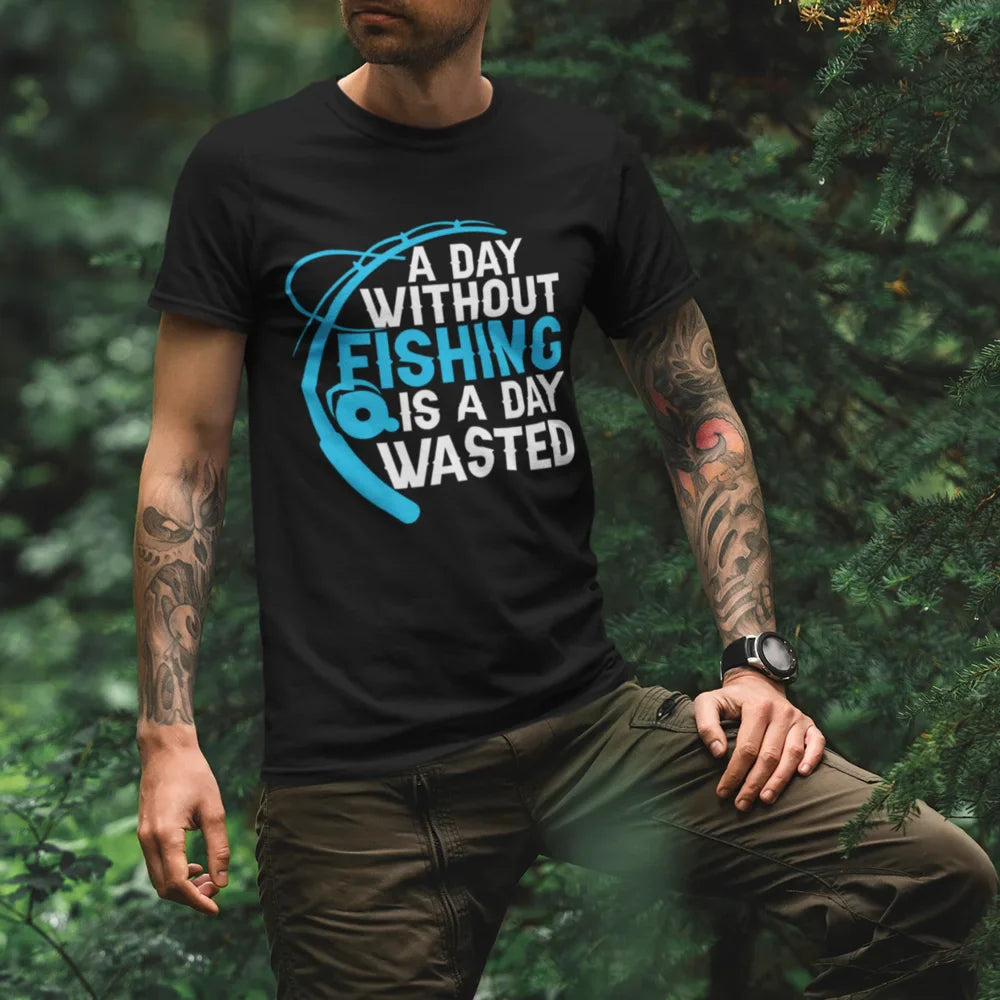 Outdoorzees A Day Without Fishing Man T-Shirt