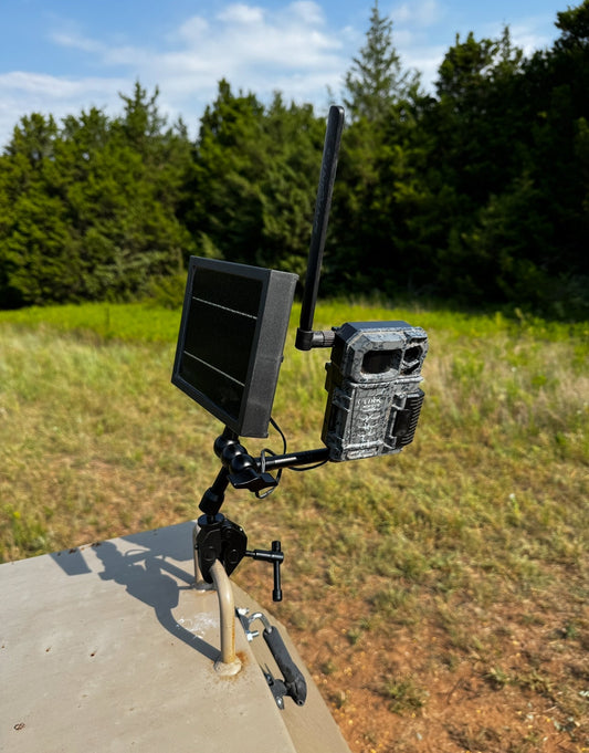 Shop Thermal Optics Tri-Claw Trail Camera & Solar Panel Clamp Mount