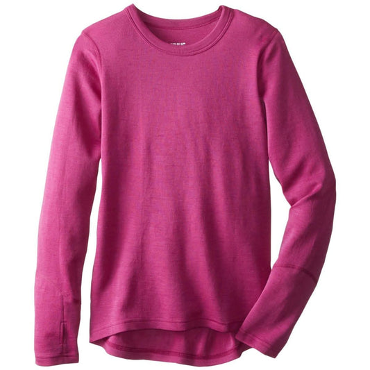 Minus33 - Midweight - Kid's Base Layer Crew 100% Merino Wool