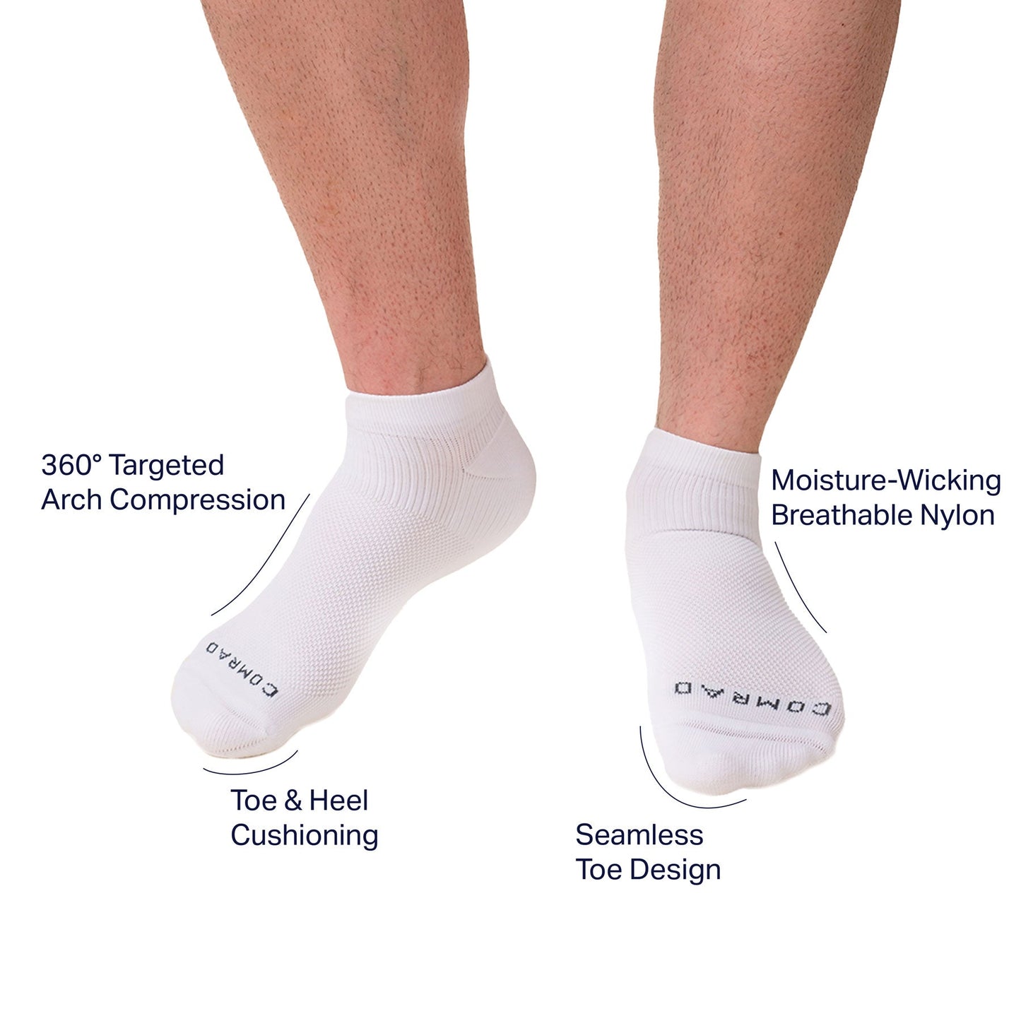 Comrad Ankle Compression Socks