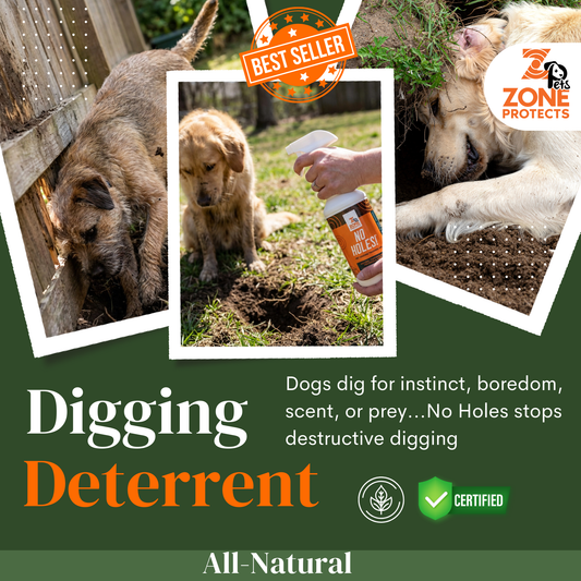 Zone Protects No Holes! Digging Prevention Spray, 32oz