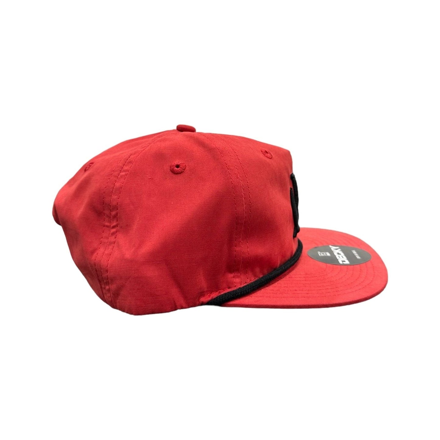 Keepers Only Co. Anchored Rope Snapback - Red/Black