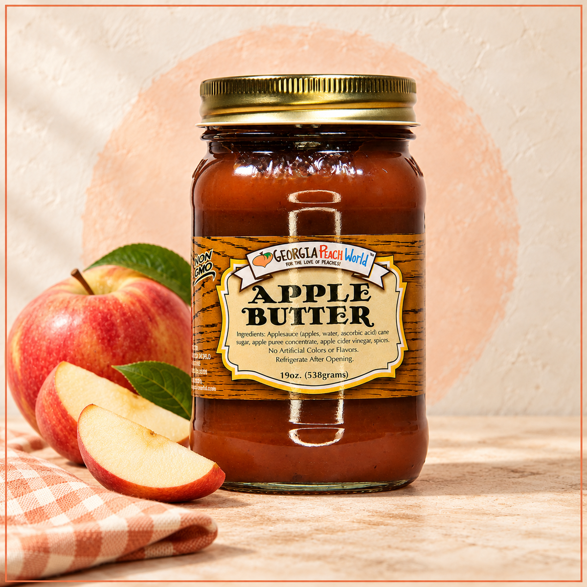 Georgia Peach Apple Butter
