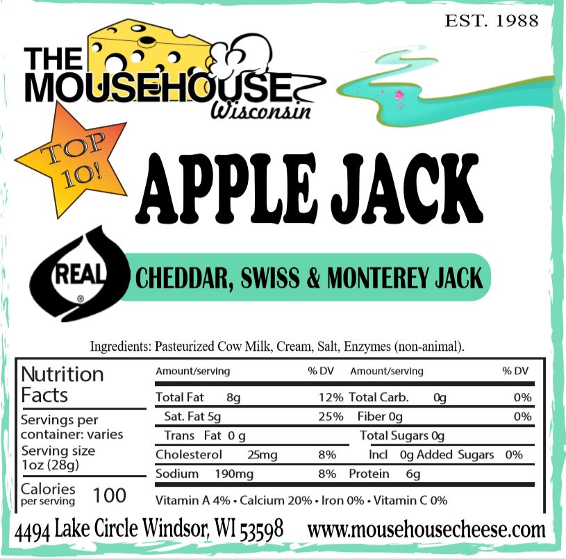 Mousehouse Cheesehaus Apple Jack