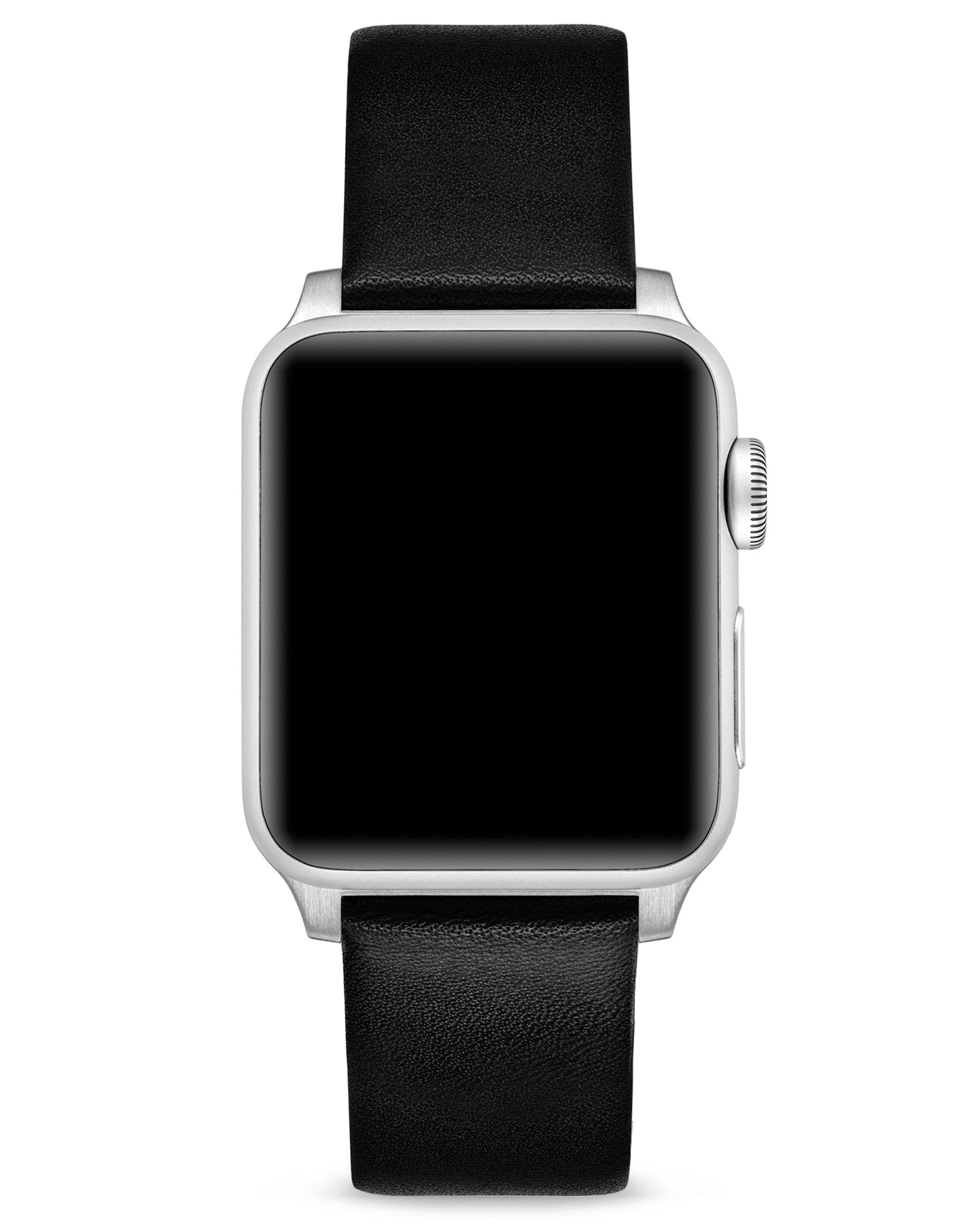 Vincero Apple Watch Leather Band - Silver Hardware 41mm