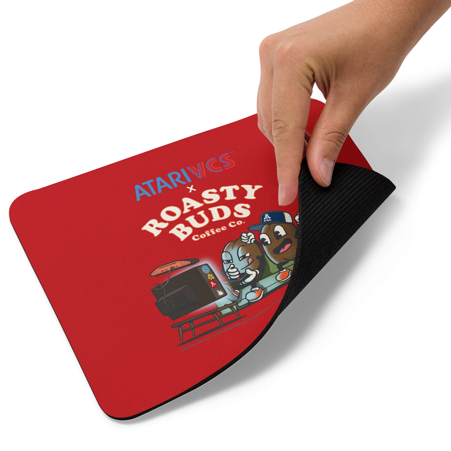 Roasty Buds Atari VCS™ x Roasty Buds Mouse Pad (Red)