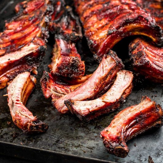Pig of the Month BBQ Ribs, Ribs, Ribs: 3 Rib Sampler Pack