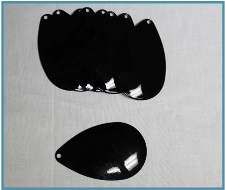 Tackle Industries Bucktail Blades - Black