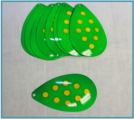 Tackle Industries Bucktail Blades - Green