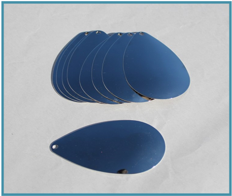 Tackle Industries Bucktail Blades - Silver