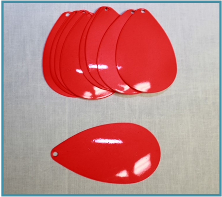 Tackle Industries Bucktail Blades - Red