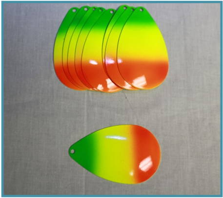 Tackle Industries Bucktail Blades - Perch