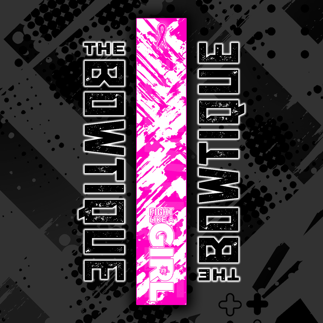 The Bowtique "Fight Like A GIRL" Breast Cancer Foundation Arrow Wraps