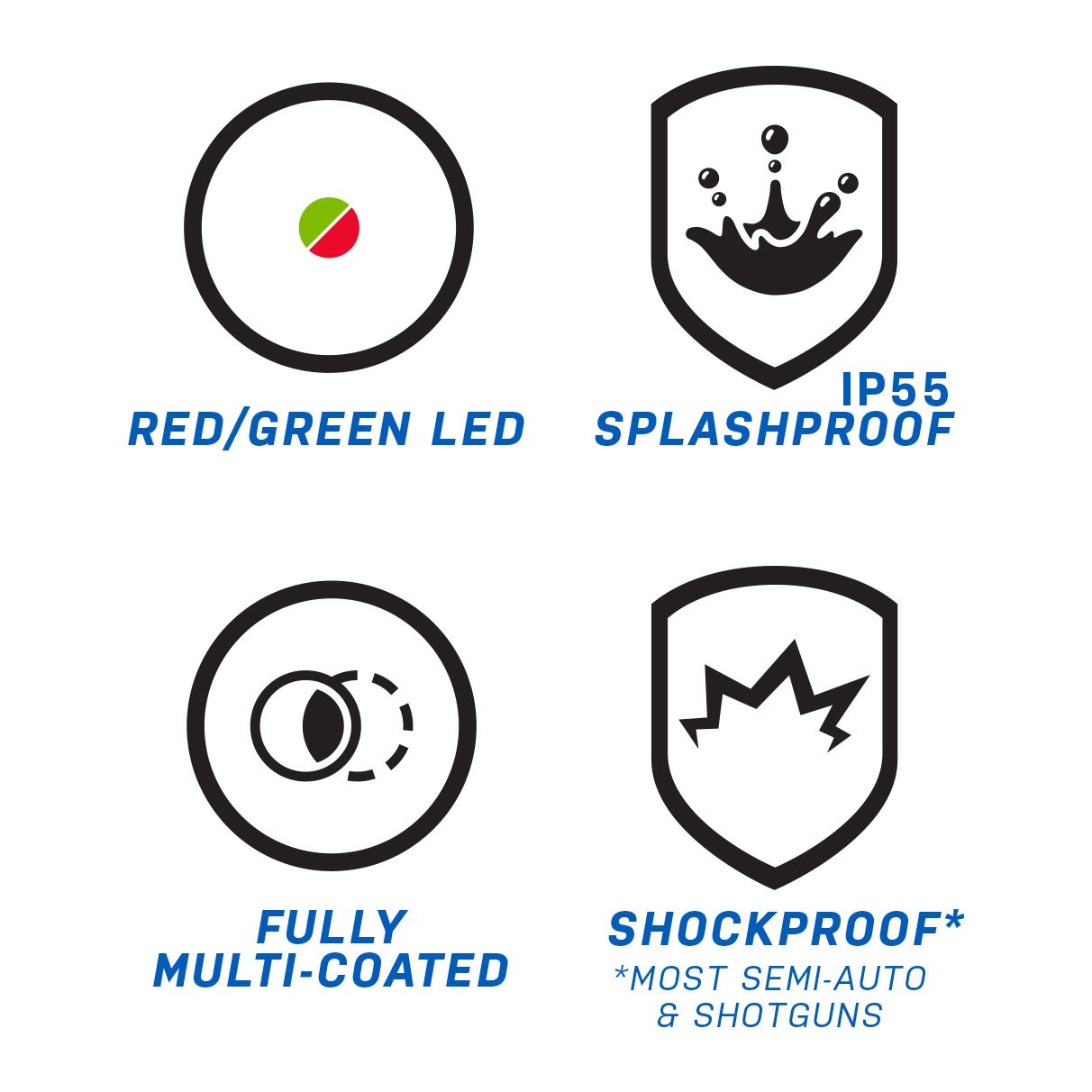 Bresser OMNI-5 Red/Green Low Profile Sight