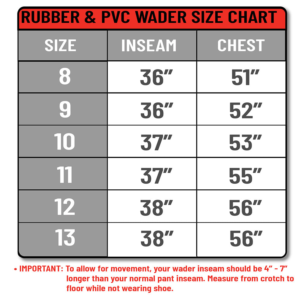 Paramount Outdoors Slipstream PVC Bootfoot Chest Wader - Cleated