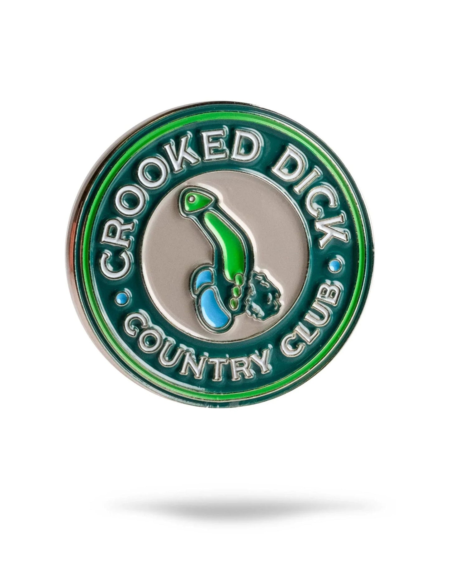 Pins and Aces Crooked Dick CC Ball Marker