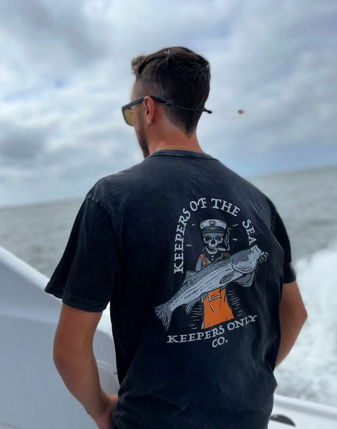 Keepers Only Co. Bass Slayer Washed T-Shirt