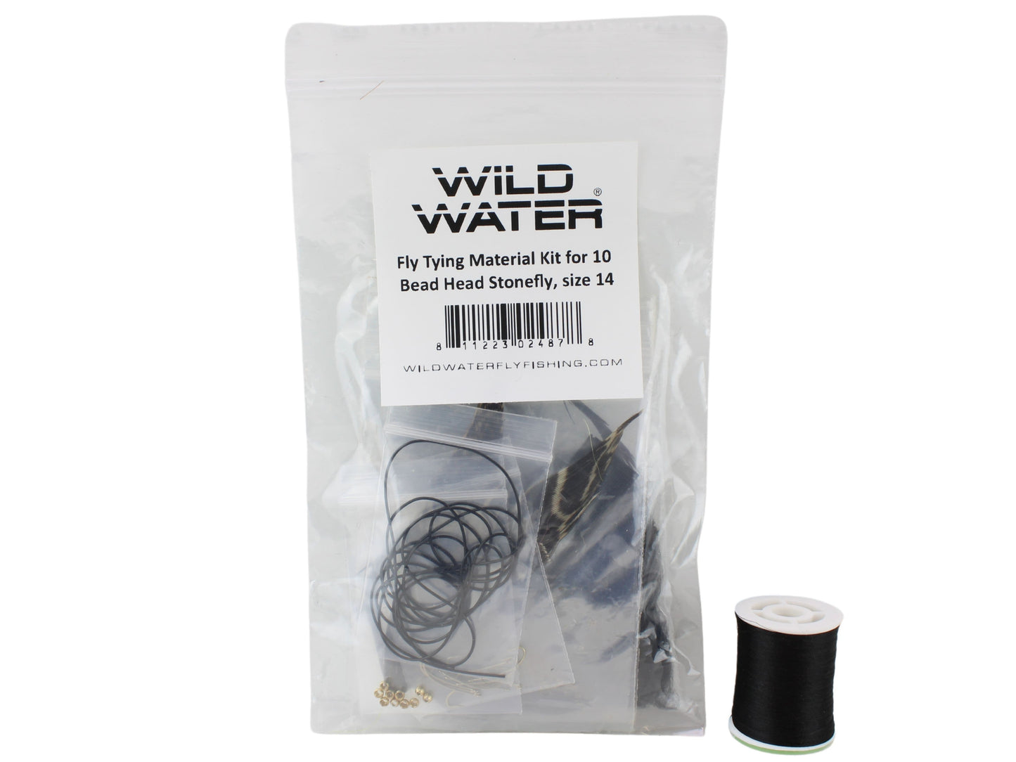 Wild Water - Fly Tying Material Kit, Bead Head Stonefly
