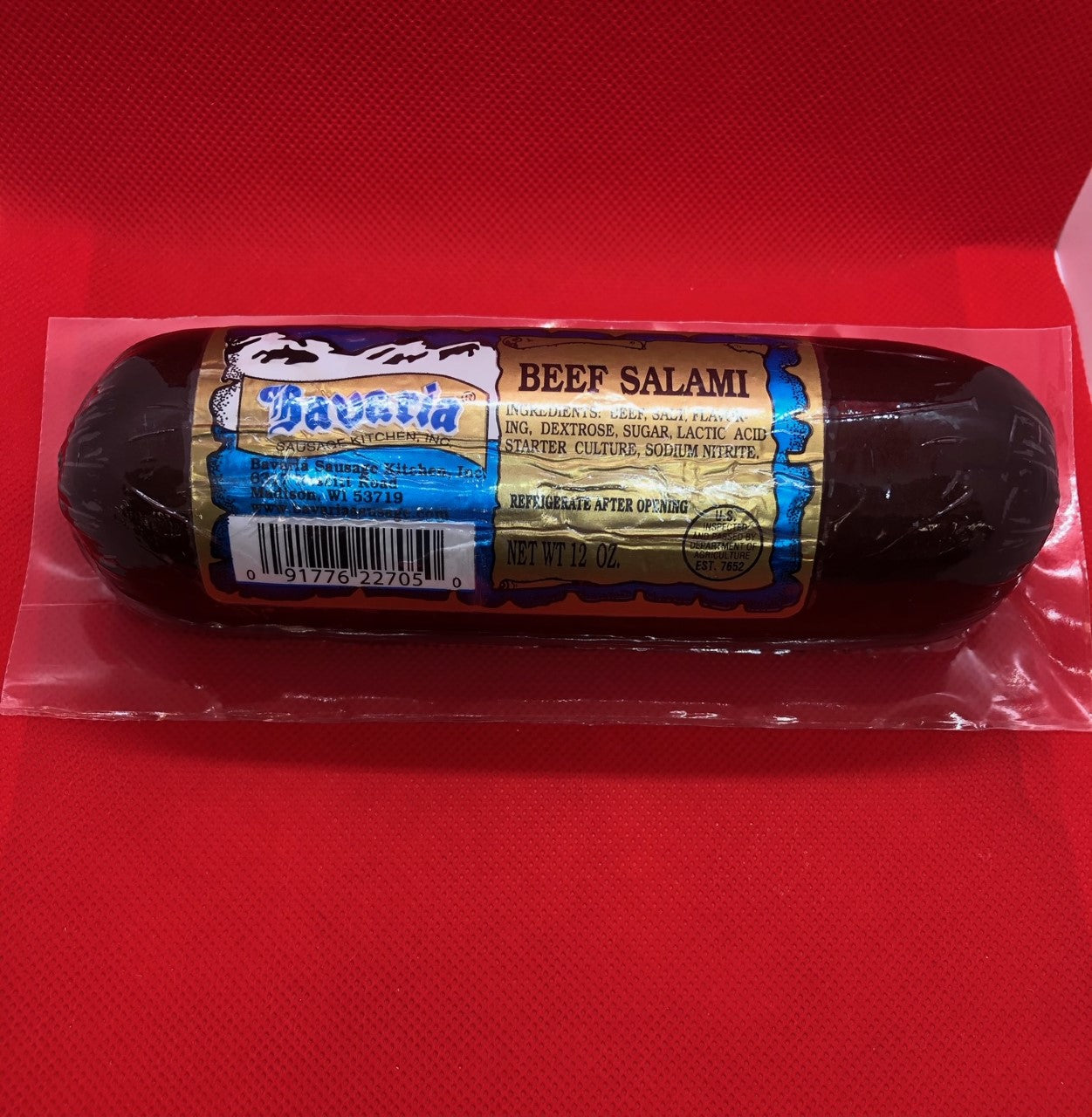Mousehouse Cheesehaus Bavaria Salami, 12 oz