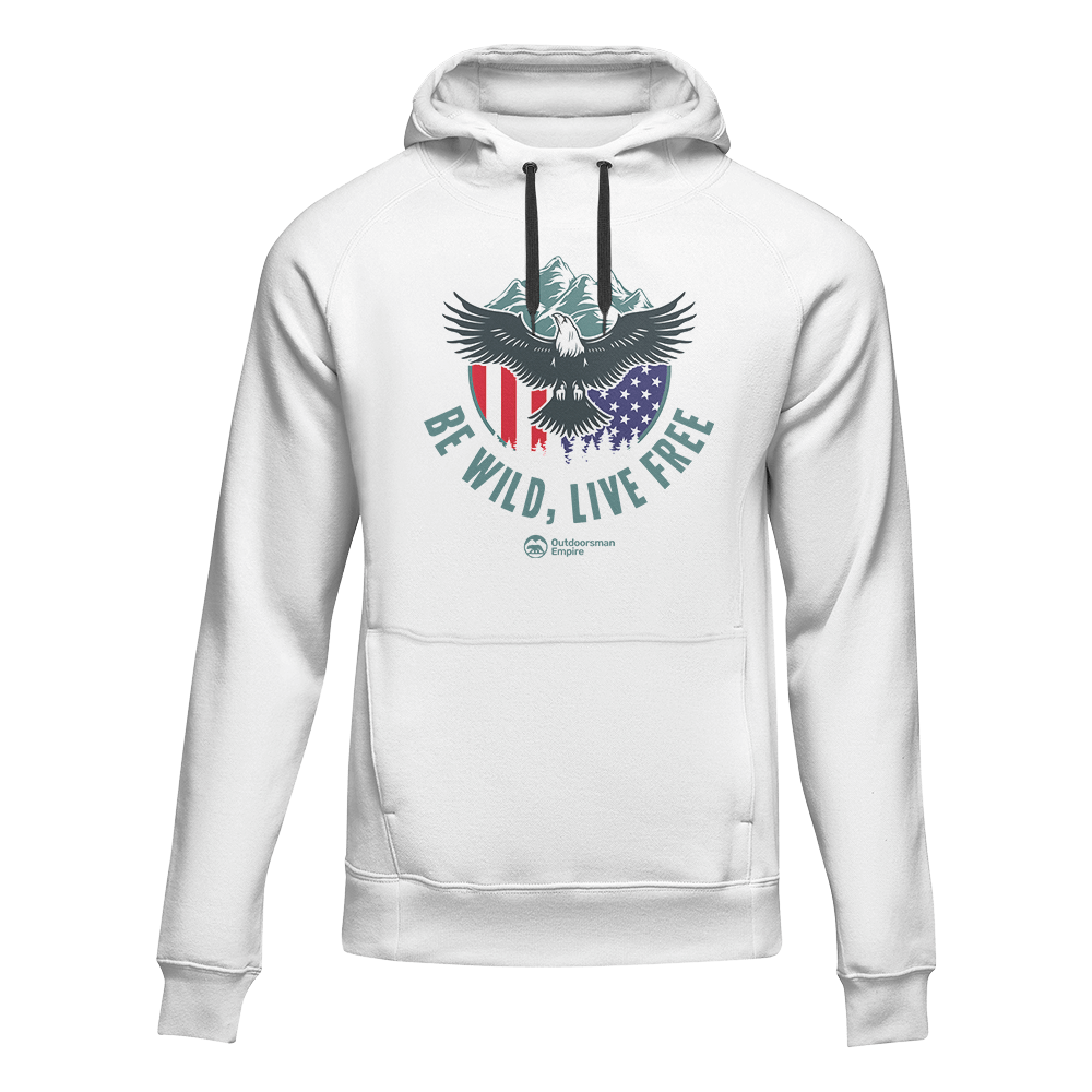 Outdoorzees Be Wild Be Free Unisex Hoodie