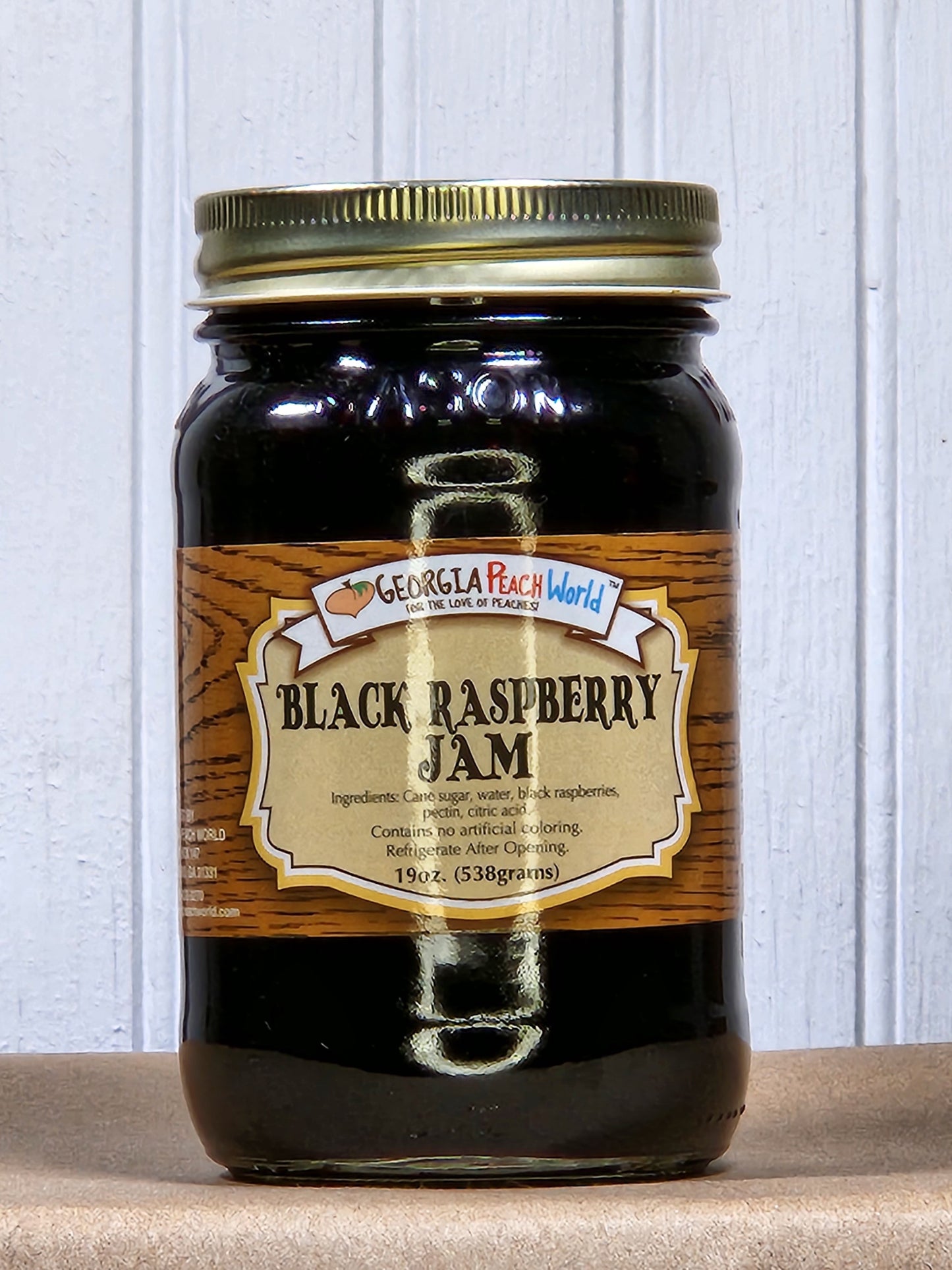 Georgia Peach Black Raspberry Jam