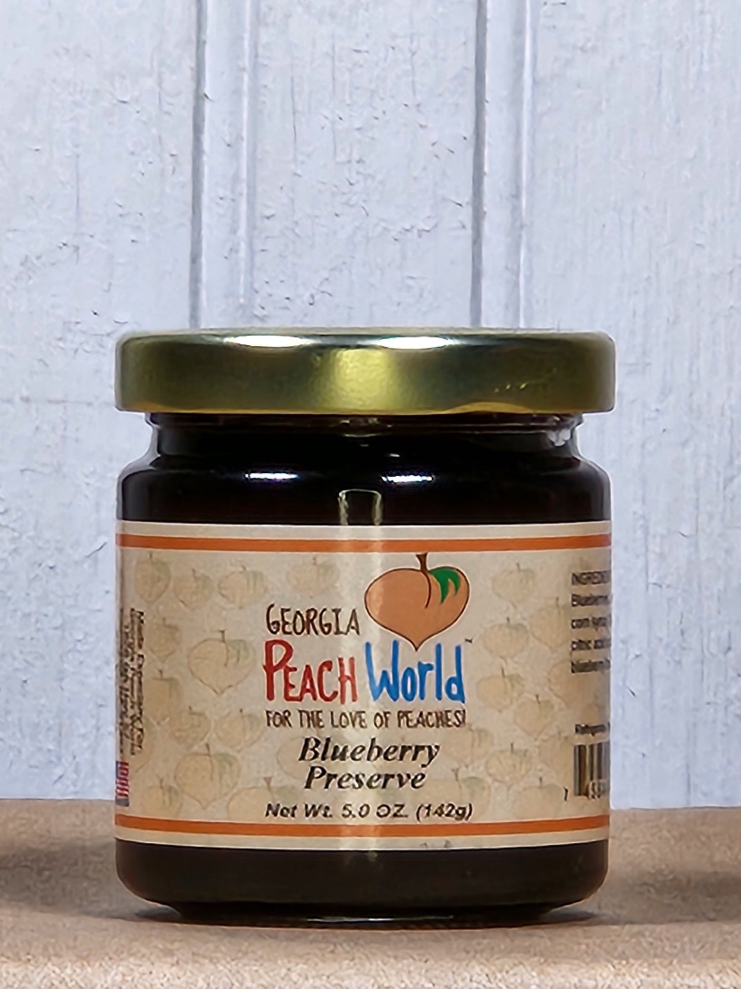 Georgia Peach Blueberry Preserve 5oz