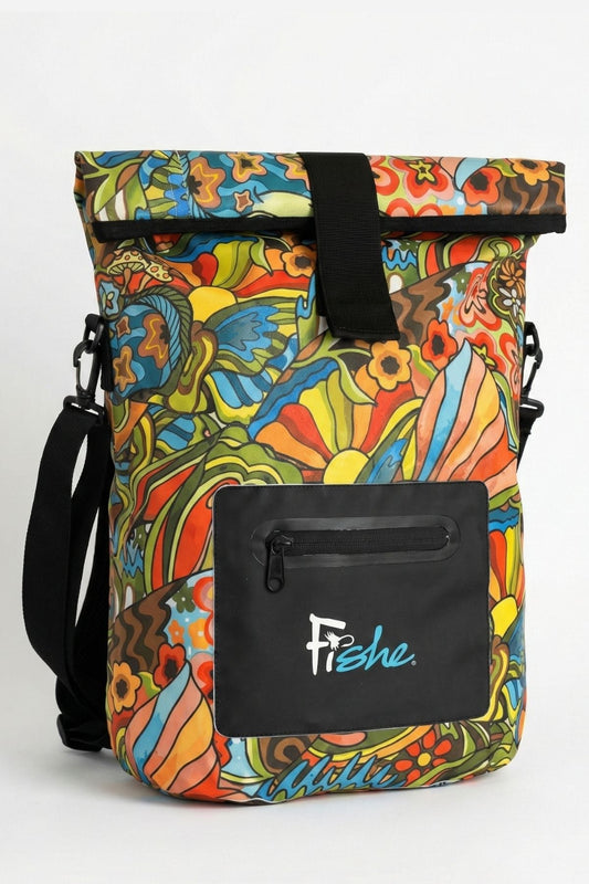 FisheWear Boho Bass Roll Tote Dry Bag