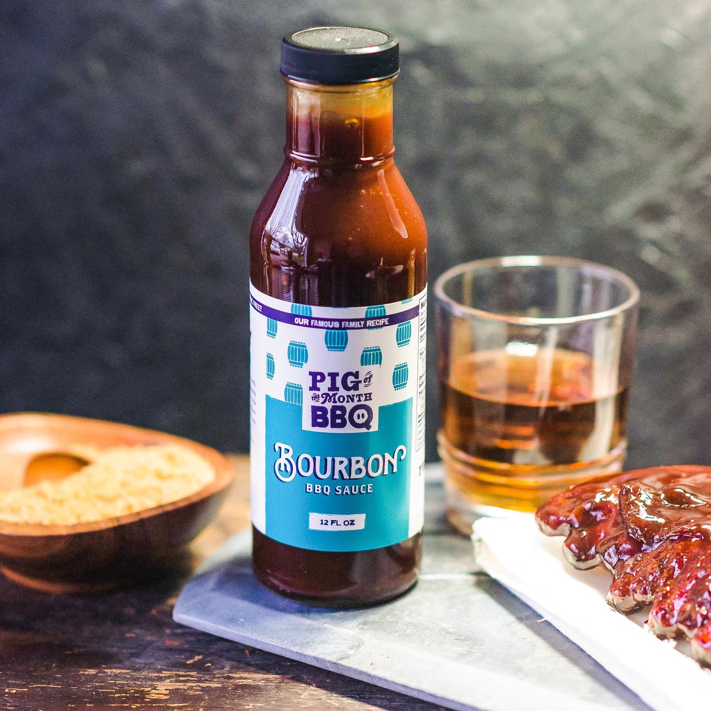 Pig of the Month BBQ Kentucky Bourbon BBQ Sauce