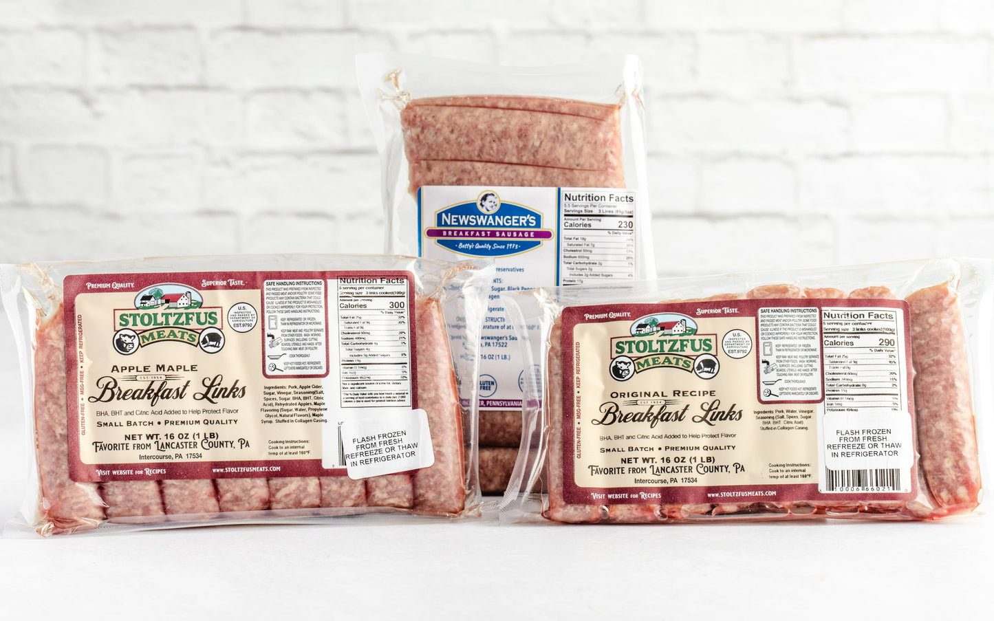 Stoltzfus Meats Breakfast Sausage Links