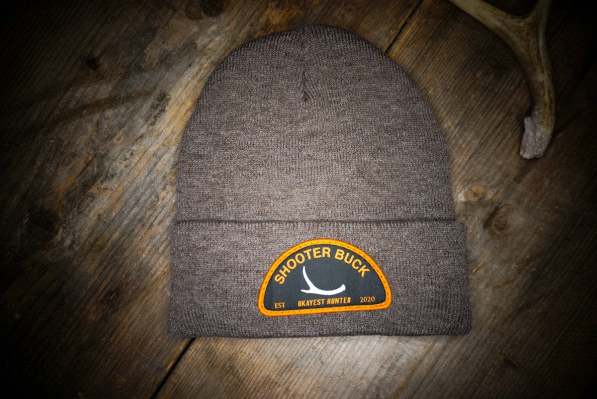 Okayest Hunter - Shooter Buck Beanie Patch Hat