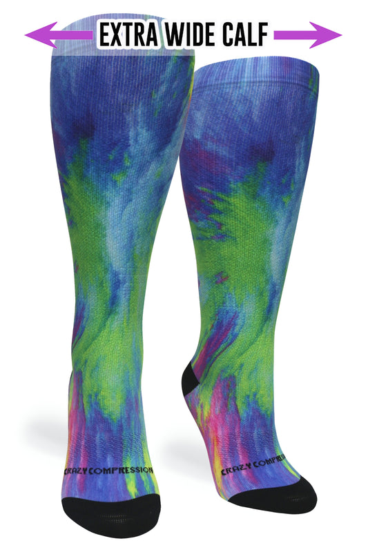 Crazy Compression Color Burst - (Standard & Extra Wide)