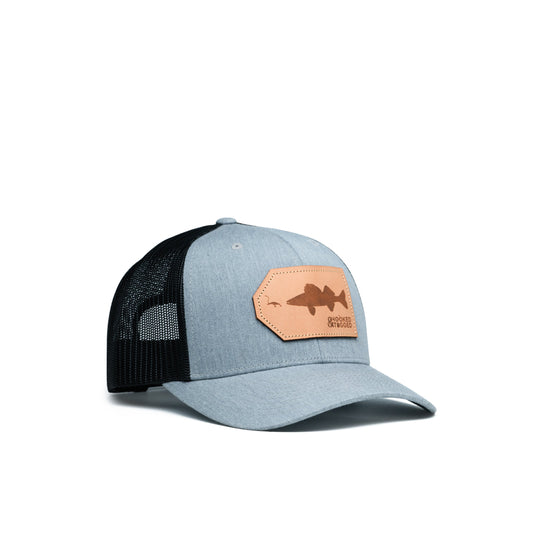 Hooked & Tagged - Walleye Patch Hat