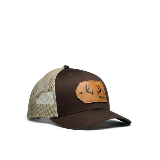 Hooked & Tagged - Buck Antler Patch Hat