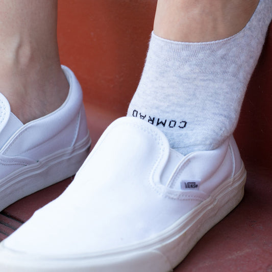 Comrad Combed Cotton No Show Socks