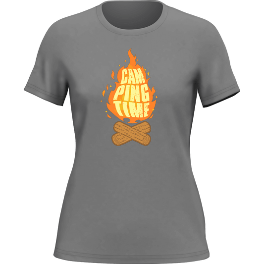 Outdoorzees Camp Fire T-Shirt for Women